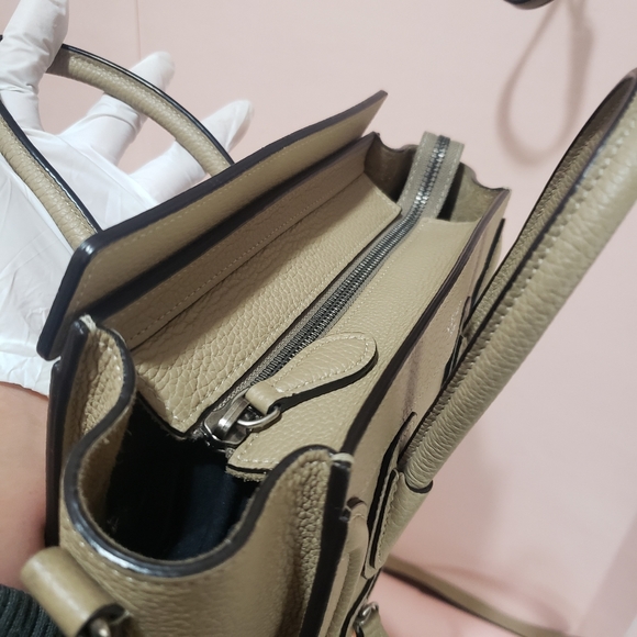 SOLD Auth nano luggage bag Dune - Picture 7 of 16